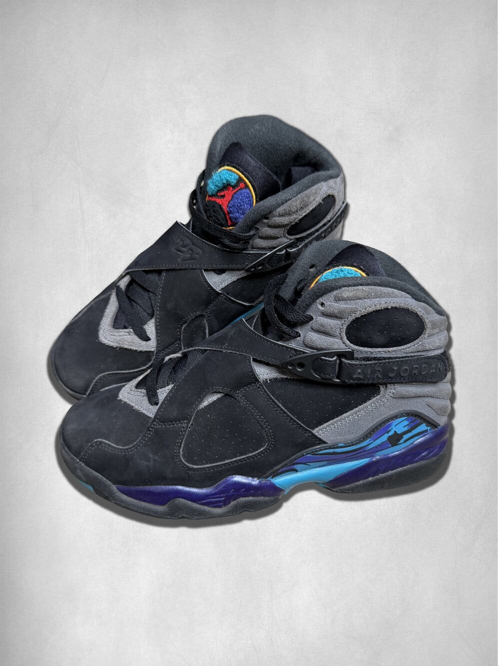 7Y | Jordan 8 Retro Aqua (2025) (GS) - 305368-006